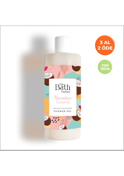 Nemlendirici Hawaiian Coconut Duş Jeli 400 ml