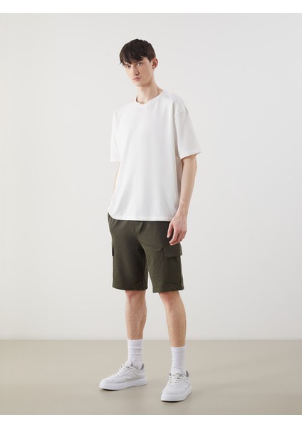 Yeni Sezon Slim Fit Erkek Kargo Sort - S5EH69Z8