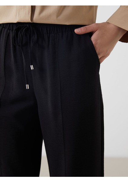 Yeni Sezon Beli Lastikli Genis Paca Kadin Pantolon - S5LD78Z8 modelleri