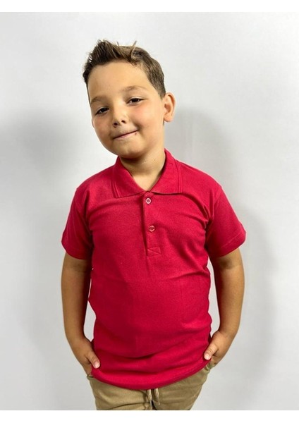Kısa Kollu Polo Yaka Okul T-Shirt fiyatları