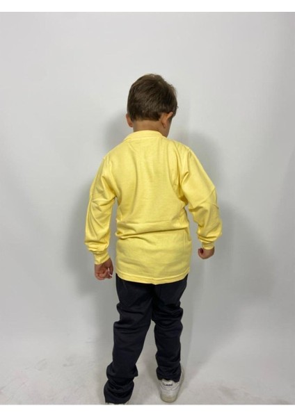 Uzun Kollu Polo Yaka Okul Tshirt fiyatları