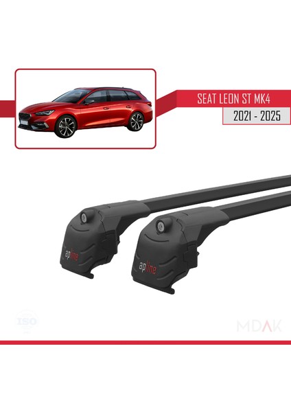 Seat/cupra Leon 4 St 2021 ve Sonrası ile Uyumlu Ace-2 Ara Atkı Tavan Barı Siyah 2 Adet modelleri