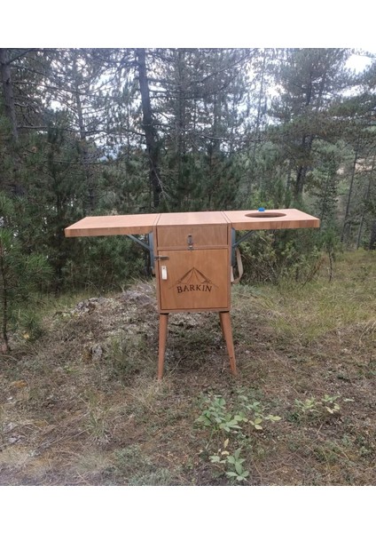 Ahşap Kamp Mutfağı