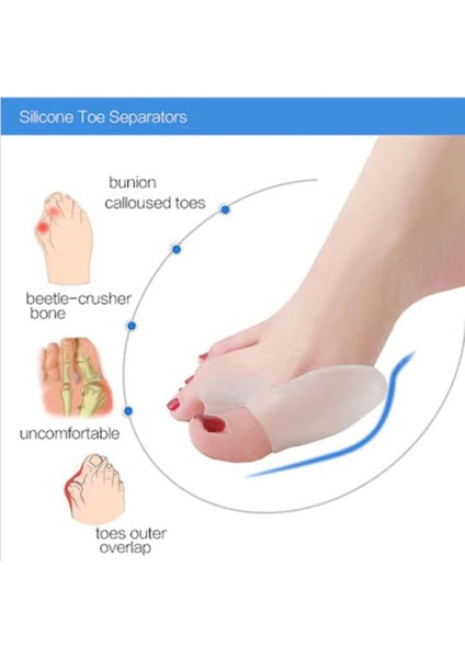 Ayak Konforu ve Destekleyici Makaralı Parmak Yastık fiyatları