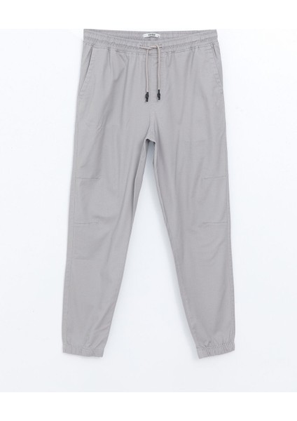 Yeni Sezon Standart Kalip Gabardin Erkek Jogger Pantolon - S52850Z8