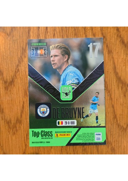 Top Class Holo Giant Kevin De Bruyne Oyun Kartı fiyatları