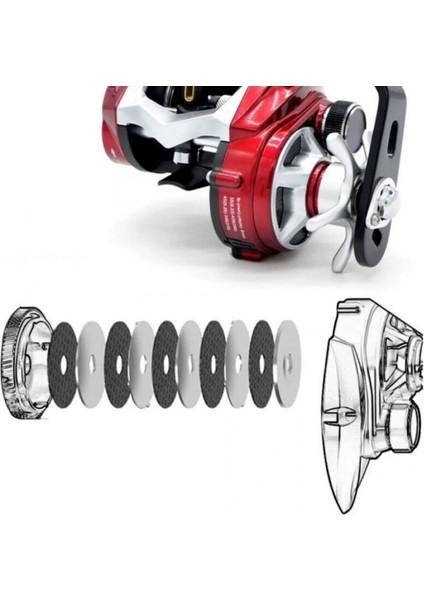 Uzi GCB301(R) Baitcasting Makine Sol El fırsatları