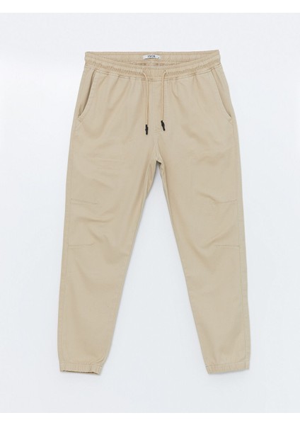 Yeni Sezon Standart Kalip Gabardin Erkek Jogger Pantolon - S52850Z8