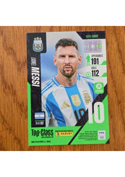 Top Class Lionel Messi Oyun Kartı 128 fiyatları