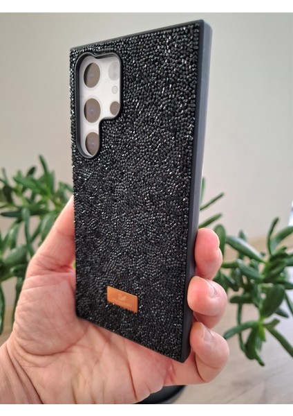 Samsung Galaxy S23 Ultra Uyumlu Işıltılı Taşlı Kamera Çıkıntılı Içi Kadife Kaliteli Lüks Kılıf modelleri