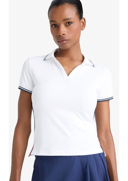 Yeni Sezon Defactofit Standart Fit Polo Yaka Sporcu Kısa Kollu Tişört modelleri