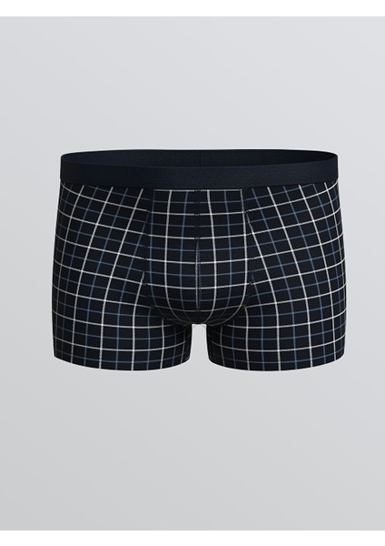 Yeni Sezon Standart Kalip Pamuklu Esnek Erkek Boxer 3'lu - S59274Z8