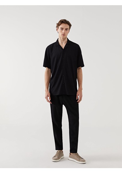 Yeni Sezon Regular Fit Kisa Kollu Erkek Gomlek - S5EC97Z8