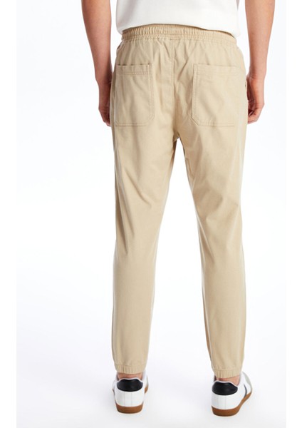 Yeni Sezon Standart Kalip Gabardin Erkek Jogger Pantolon - S52850Z8