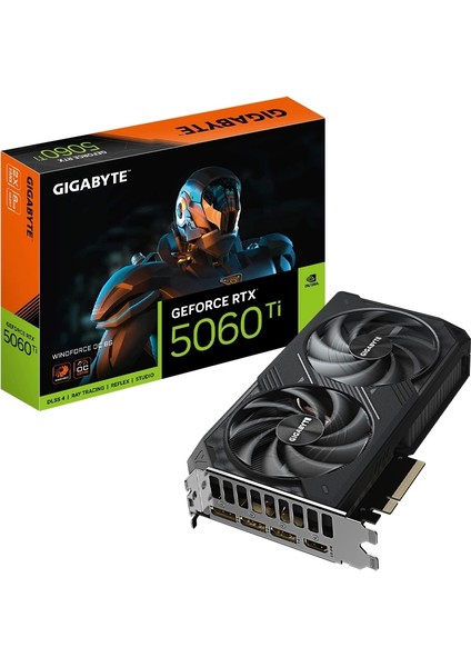 Geforce Rtx 5060 Ti Windforce Oc 8gb Dlss 4 128 Bit Gddr7 Ekran Kartı