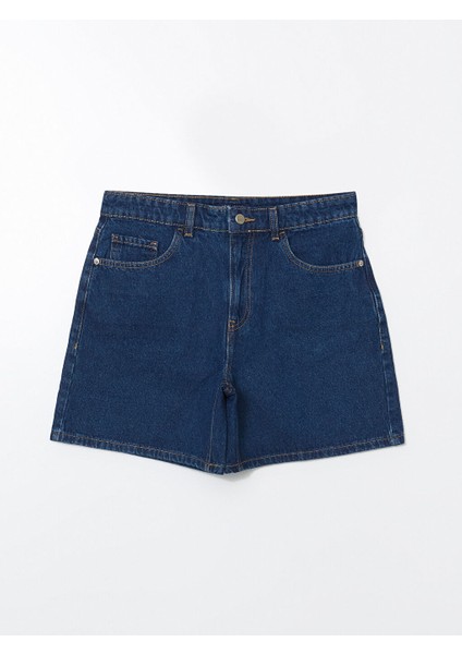Yeni Sezon Standart Fit Kadin Jean Sort - S5DN14Z8