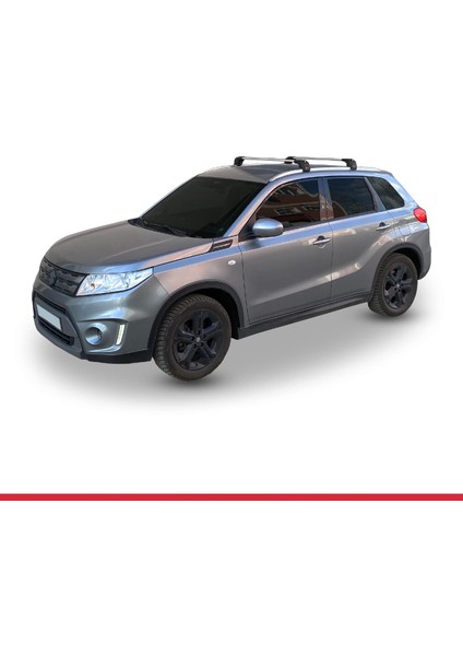 Suzuki Vitara/escudo (Ly) 2015 ve Sonrası ile Uyumlu Ace-2 Ara Atkı Tavan Barı Gri 2 Adet modelleri