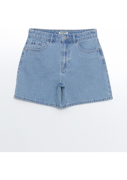 Yeni Sezon Standart Fit Kadin Jean Sort - S5DN14Z8