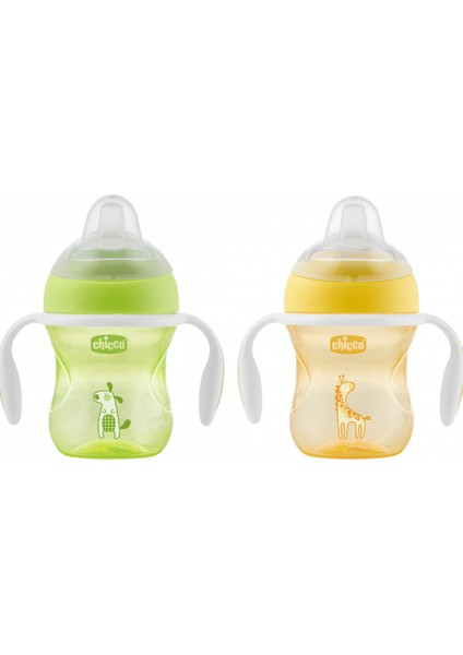 Mbb E- Ticaret Chicco Yumuşak Uçlu Geçiş Bardağı 4 Ay+ 200 ml Unisex
