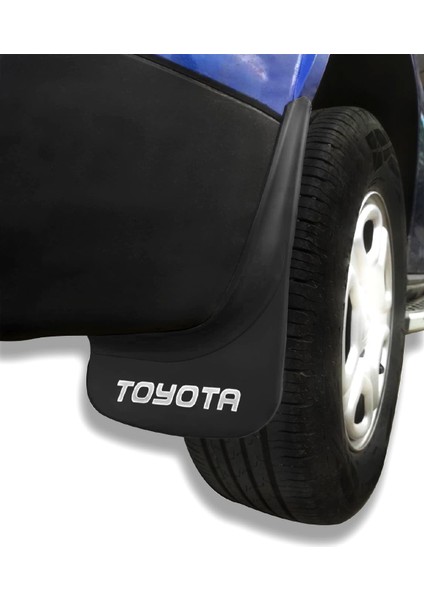 Toyota ile Uyumlu Ön Arka Takım Paçalık 4'lü Siyah indirimleri