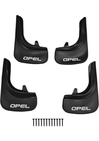 Opel ile Uyumlu Ön Arka Takım Paçalık 4'lü Siyah