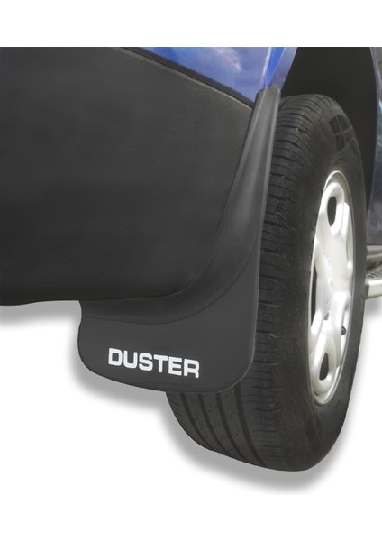 Dacia Duster (Hs) 2010-2017 Arası ile Uyumlu Ön Arka Takım Paçalık 4'lü Siyah indirimleri