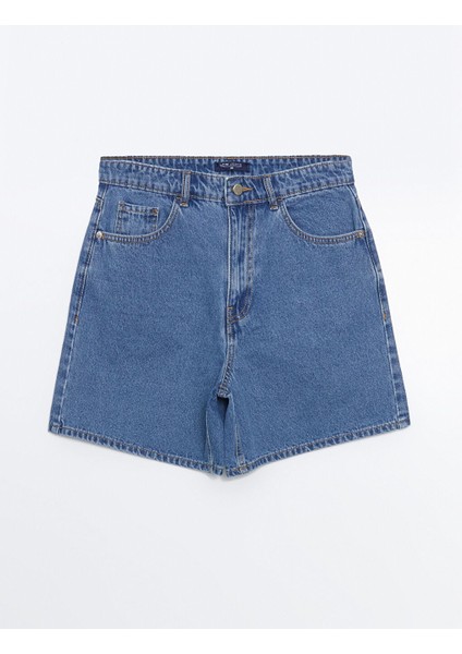 Yeni Sezon Standart Fit Kadin Jean Sort - S5DN14Z8