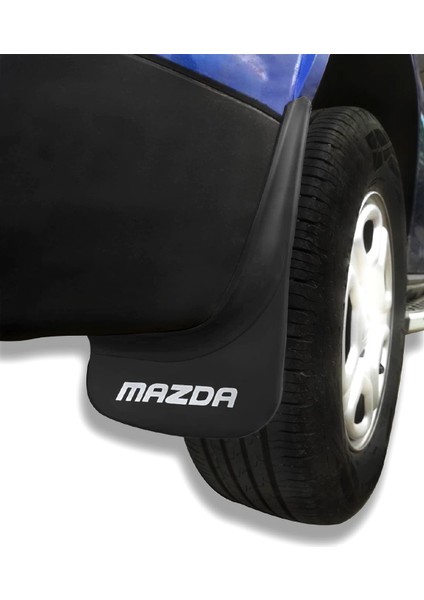 Mazda ile Uyumlu Ön Arka Takım Paçalık 4'lü Siyah
