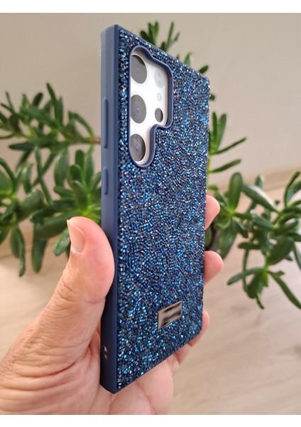 Samsung Galaxy S23 Ultra Uyumlu Işıltılı Taşlı Kamera Çıkıntılı Içi Kadife Kaliteli Lüks Kılıf fiyatları