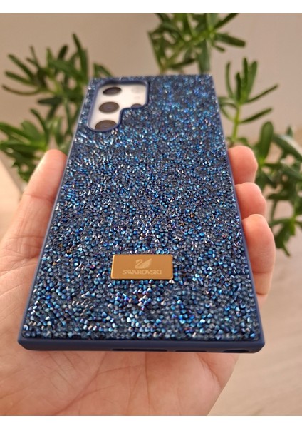 Samsung Galaxy S23 Ultra Uyumlu Işıltılı Taşlı Kamera Çıkıntılı Içi Kadife Kaliteli Lüks Kılıf fırsatları