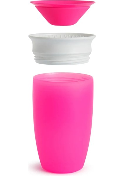 Mbb E- Ticaret Munchkin Mucize 360° Alıştırma Bardağı 12 Ay+ 296 ml Pembe