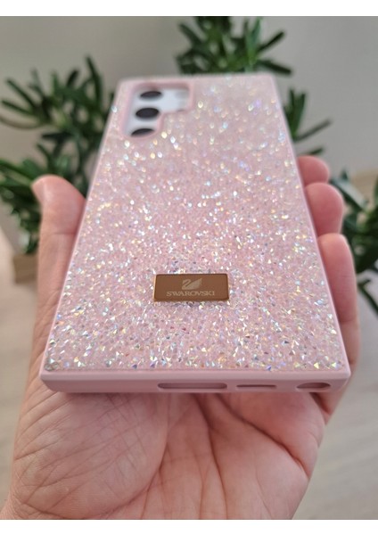 Samsung Galaxy S23 Ultra Uyumlu Işıltılı Taşlı Kamera Çıkıntılı Içi Kadife Kaliteli Lüks Kılıf fırsatları