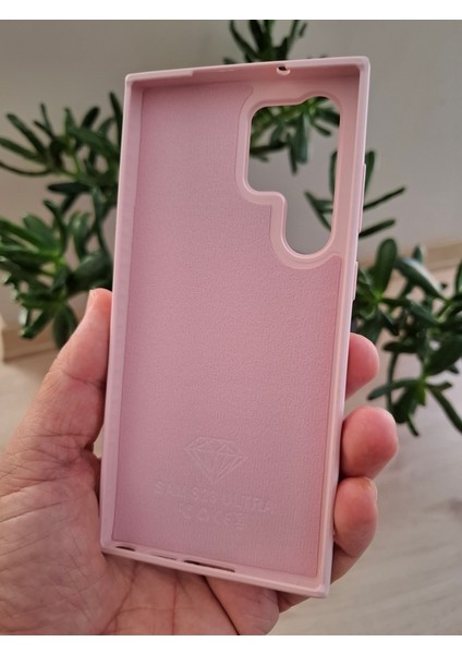 Samsung Galaxy S23 Ultra Uyumlu Işıltılı Taşlı Kamera Çıkıntılı Içi Kadife Kaliteli Lüks Kılıf