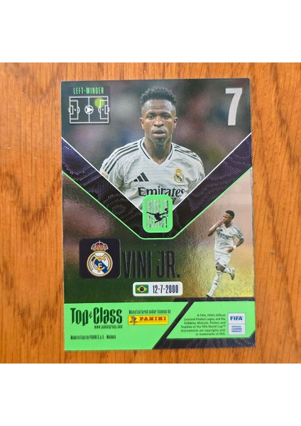 Top Class Holo Giant Vini Jr. Oyun Kartı