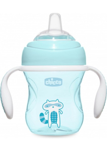 Mbb E- Ticaret Chicco Yumuşak Uçlu Geçiş Bardağı 4 Ay+ 200 ml Erkek