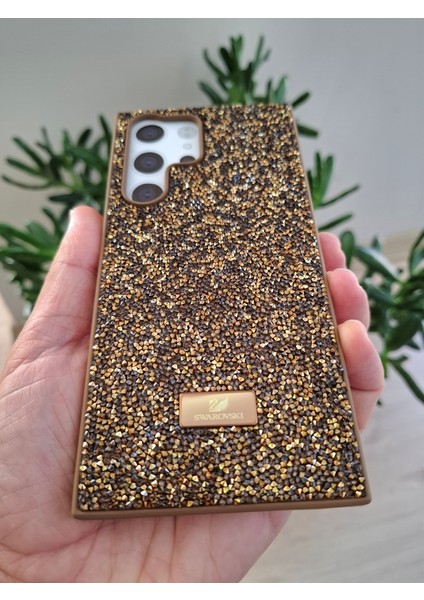 Samsung Galaxy S23 Ultra Uyumlu Işıltılı Taşlı Kamera Çıkıntılı Içi Kadife Kaliteli Lüks Kılıf fırsatları