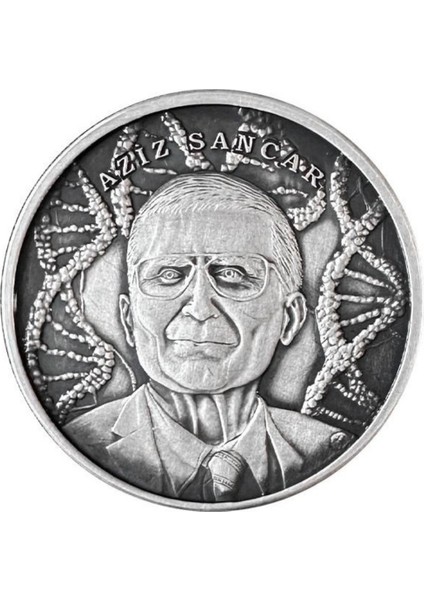 Agakulche Aziz Sancar Gümüş Sikke Coin