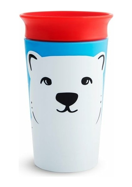 Mbb E- Ticaret Munchkin Mucize 360° Wildlove Alıştırma Bardağı 12 Ay+ 266 ml Kutup Ayısı