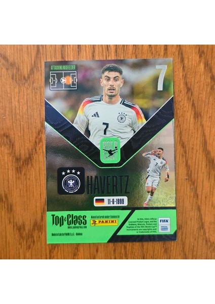 Top Class Holo Giant Havertz Oyun Kartı fiyatları