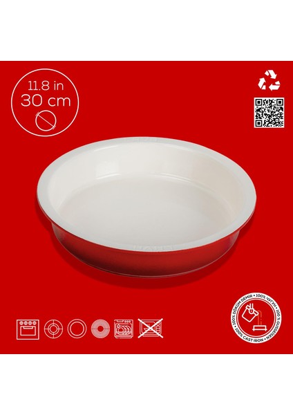 Döküm Yuvarlak Gastronomi Küvet Ölçü 30 Cm. fırsatları