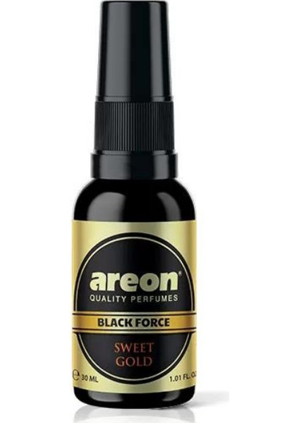 Black Force 30 ml Sweet Gold Oto Araç Spreyi