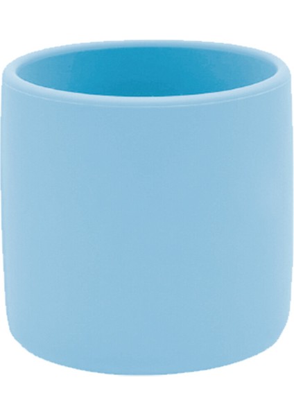 Mbb E- Ticaret Oioi Silikon Mini Bardak Mineral Blue