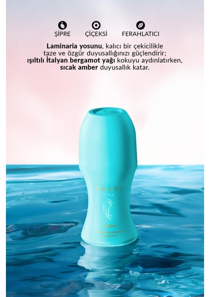 Imari Free Kadın Roll-On Deodorant 50 ml modelleri