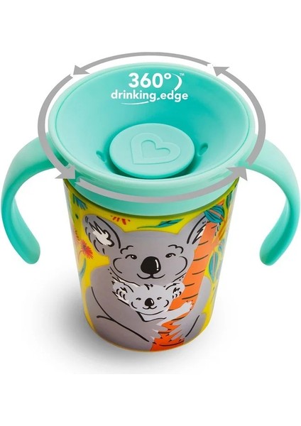 Mbb E- Ticaret Munchkin Mucize 360° Alıştırma Bardağı 6 Ay+ 177 ml Koala