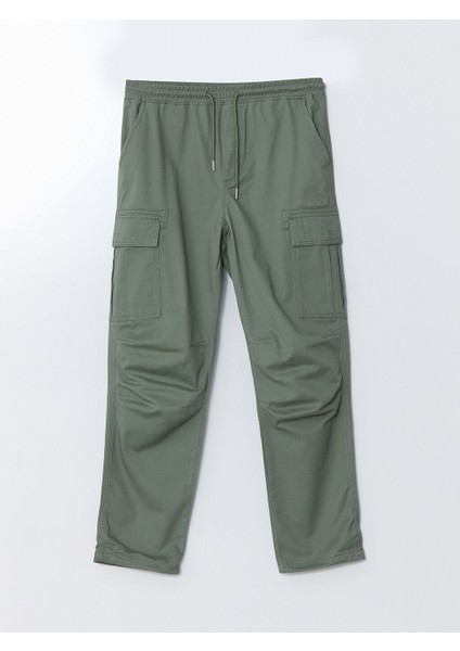 Yeni Sezon Rahat Kalip Gabardin Erkek Kargo Pantolon - S52938Z8 indirimleri