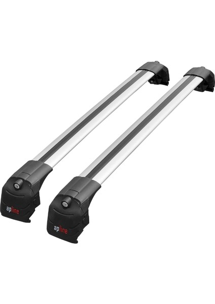 Opel Crossland 2020-2024 Arası ile Uyumlu Ace-2 Ara Atkı Tavan Barı Gri 2 Adet