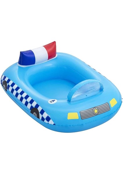 97CM x 74CM Funspeakers Sesli Polis Arabası Bebek Teknesi