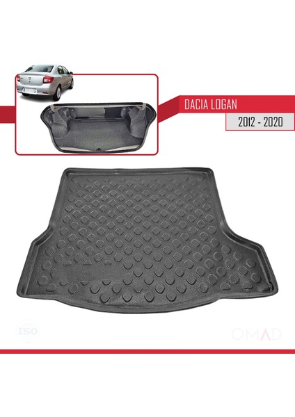 Dacia Logan 2013-2020 Arası Bagaj Havuzu Siyah