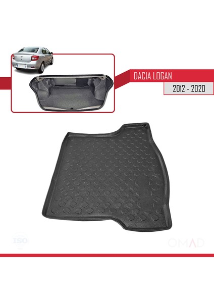 Dacia Logan 2013-2020 Arası Bagaj Havuzu Siyah