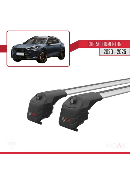 Cupra Formentor 2020 ve Sonrası ile Uyumlu Ace-2 Ara Atkı Tavan Barı Gri 2 Adet modelleri